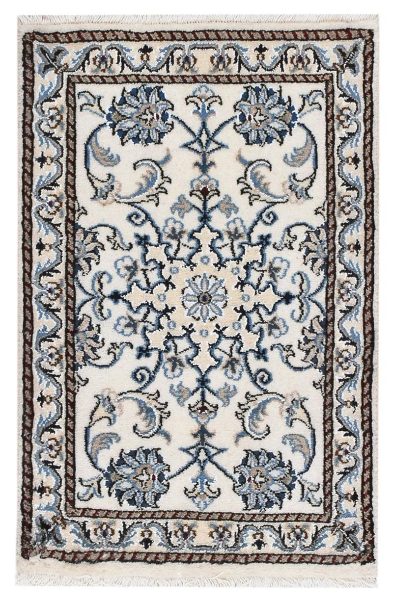 Nain Teppich 56x85cm - Perserteppich - creme