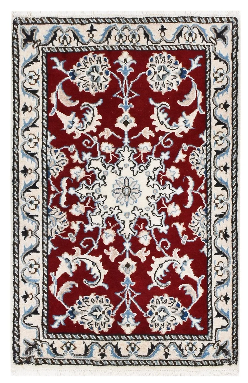 Nain Teppich 56x87cm - Perserteppich - rot