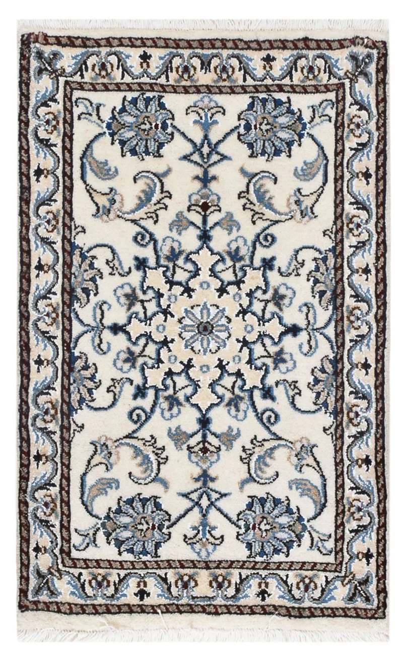Nain Teppich 56x90cm - Perserteppich - creme