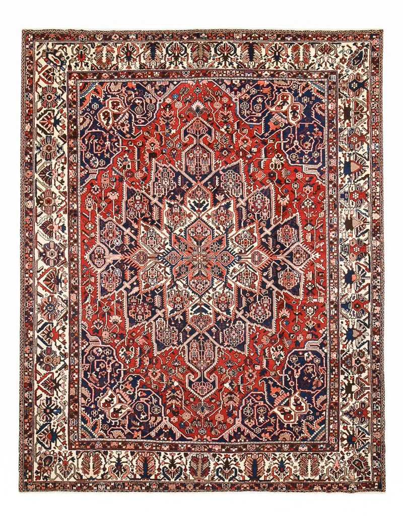 Bachtiar Teppich 307x393cm - Perserteppich - rot