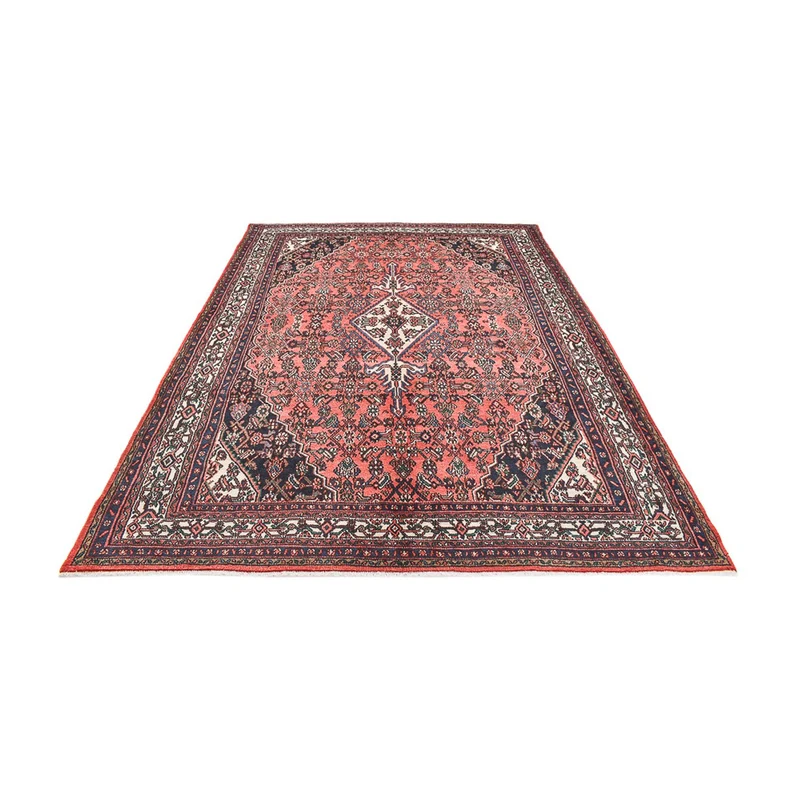 Abadeh Teppich 222x313cm - Perserteppich - hellrot