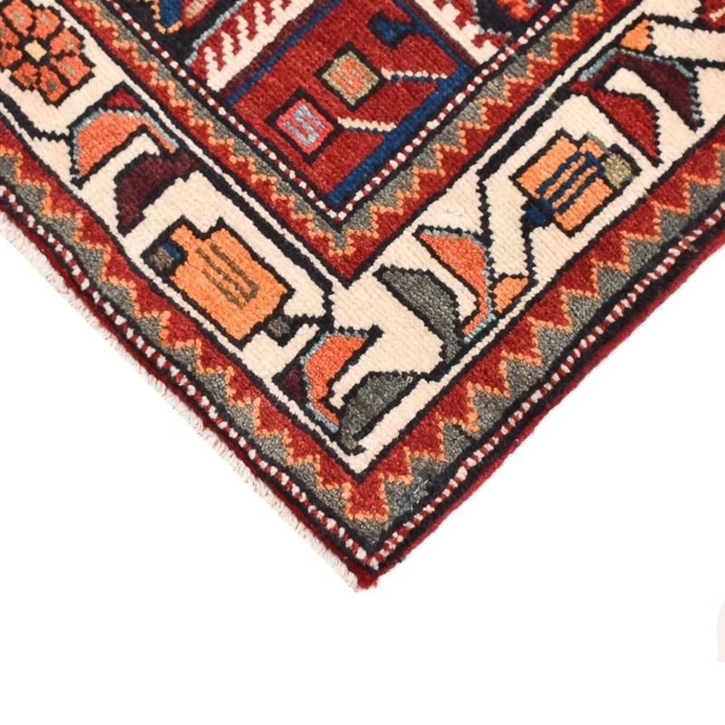 Perserteppich - Nomadic - 92 x 137 cm - rot