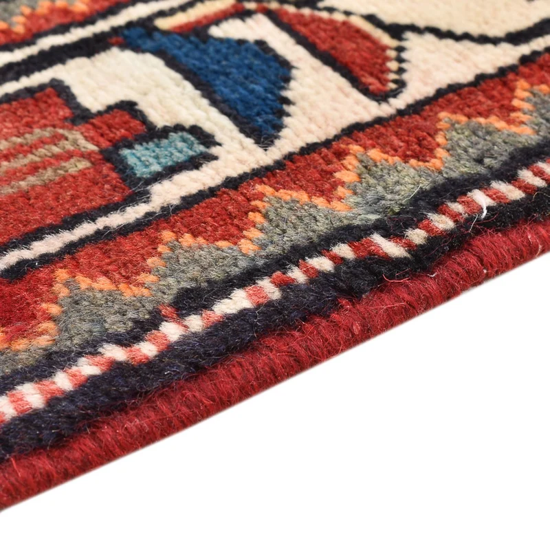 Perserteppich - Nomadic - 92 x 137 cm - rot