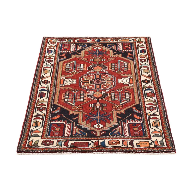 Perserteppich - Nomadic - 92 x 137 cm - rot