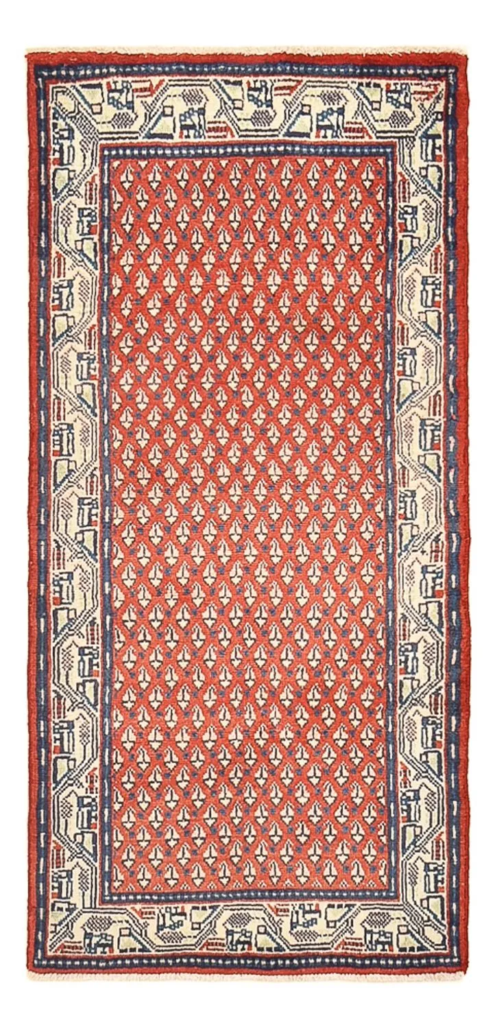 Mir Teppich 57x126cm - Perserteppich - rot
