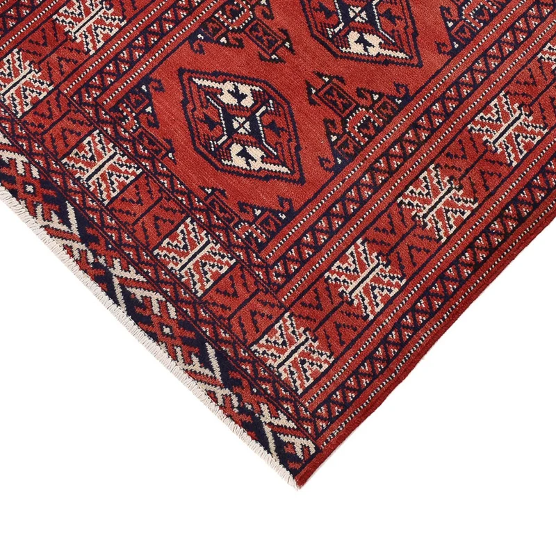 Turkaman Teppich 73x291cm - Orientteppich - rot