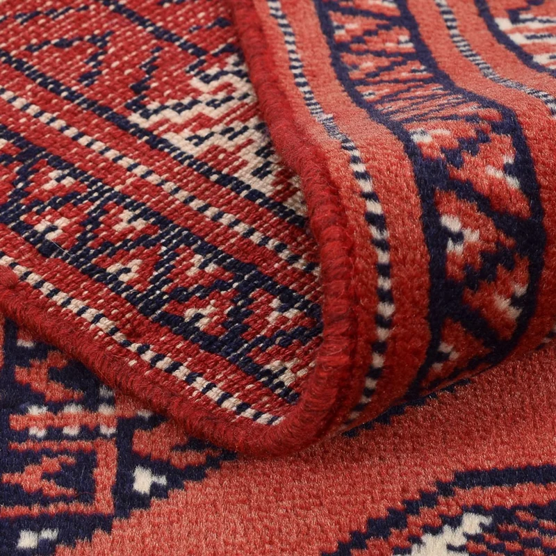 Turkaman Teppich 73x291cm - Orientteppich - rot