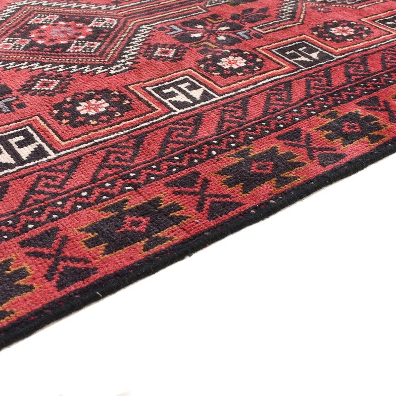 Belutsch Teppich 85x378cm - Orientteppich - rot