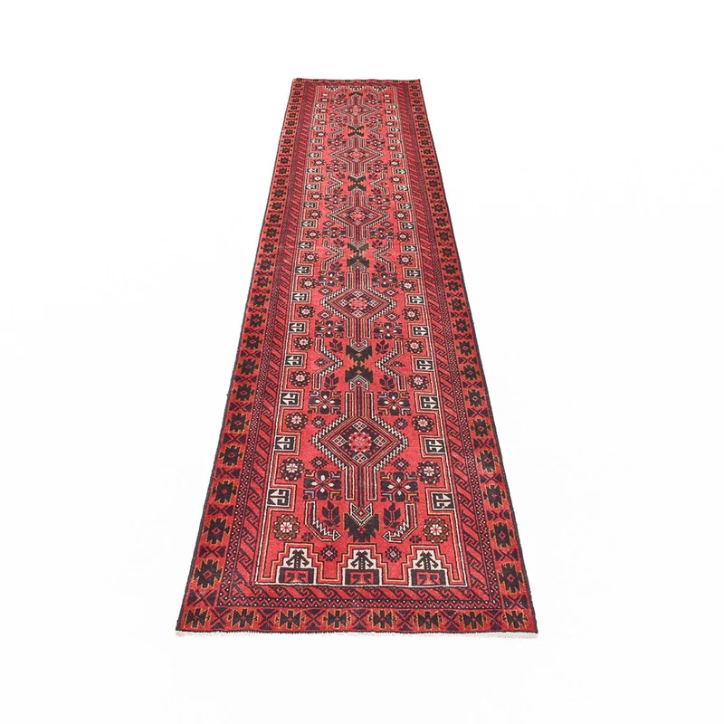Belutsch Teppich 85x378cm - Orientteppich - rot