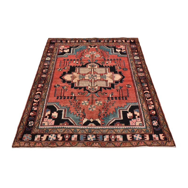 Perserteppich - Nomadic - 158 x 210 cm - hellrot
