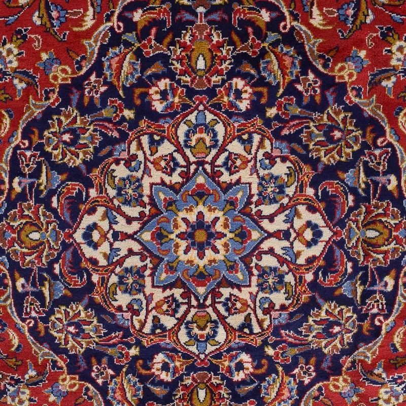 Keshan Teppich 300x487cm - Perserteppich - rot