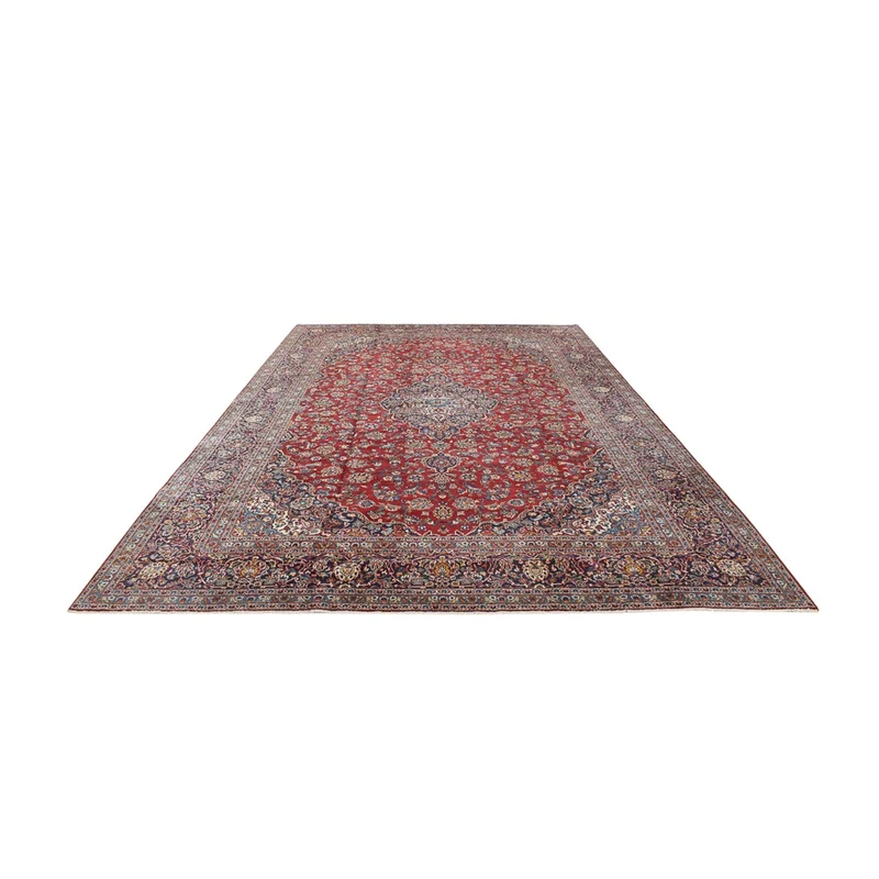 Keshan Teppich 301x455cm - Perserteppich - rot