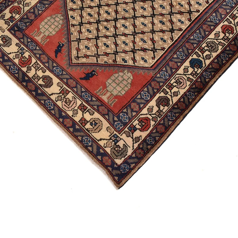 Kolyai Teppich 100x383cm - Perserteppich - sand