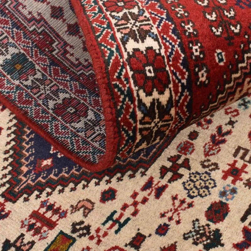 Abadeh Teppich 85x290cm - Perserteppich - creme