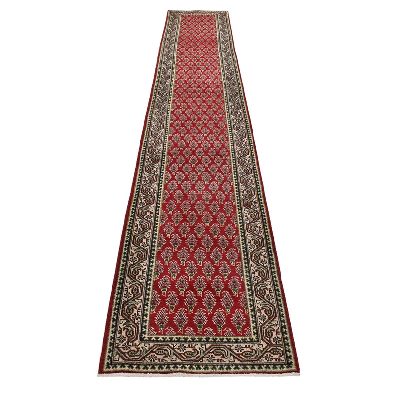 Täbriz Teppich 71x457cm - Perserteppich - rot