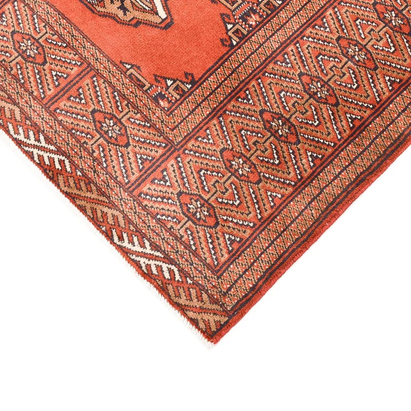 Hamadan Teppich 100x151cm - Perserteppich - orange