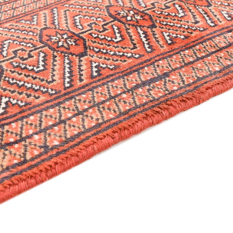 Hamadan Teppich 100x151cm - Perserteppich - orange