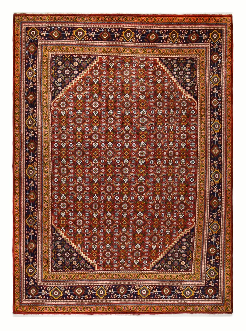 Mahal Teppich 272x365cm - Perserteppich - dunkelrot