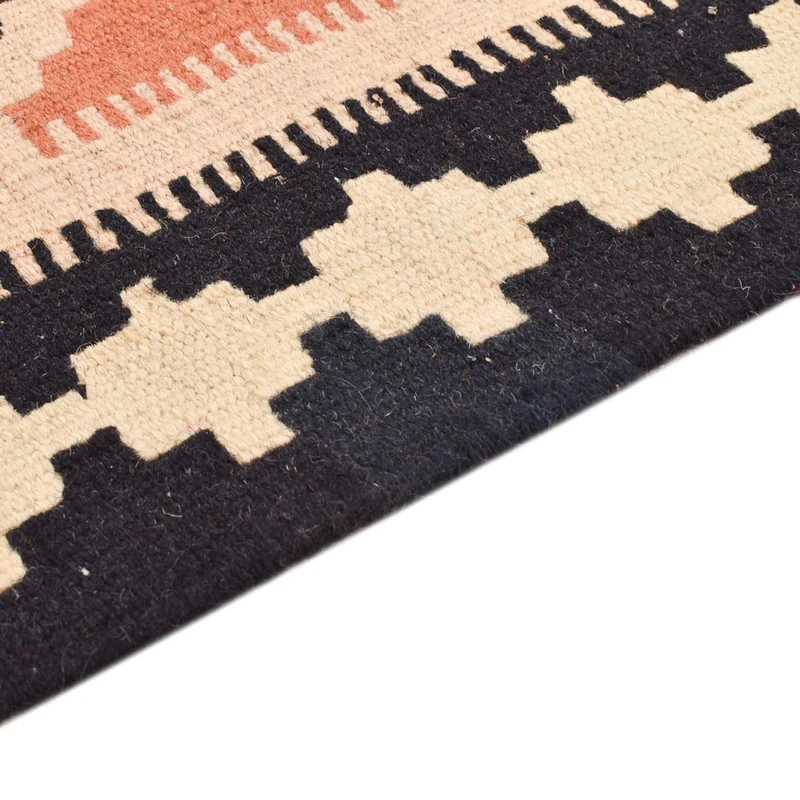 Kelim Fars Teppich 106x148cm - mehrfarbig
