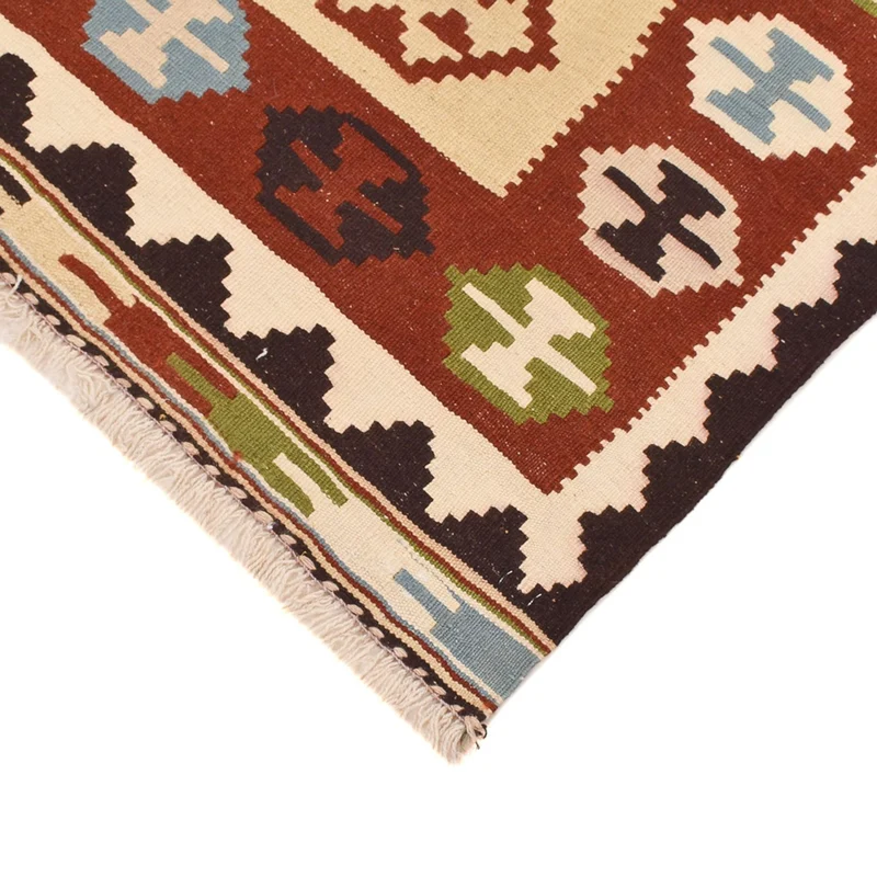 Kelim Fars Teppich 102x143cm - mehrfarbig