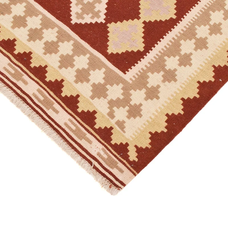 Kelim Fars Teppich 108x153cm - mehrfarbig