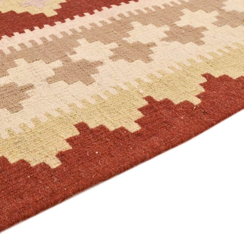 Kelim Fars Teppich 108x153cm - mehrfarbig