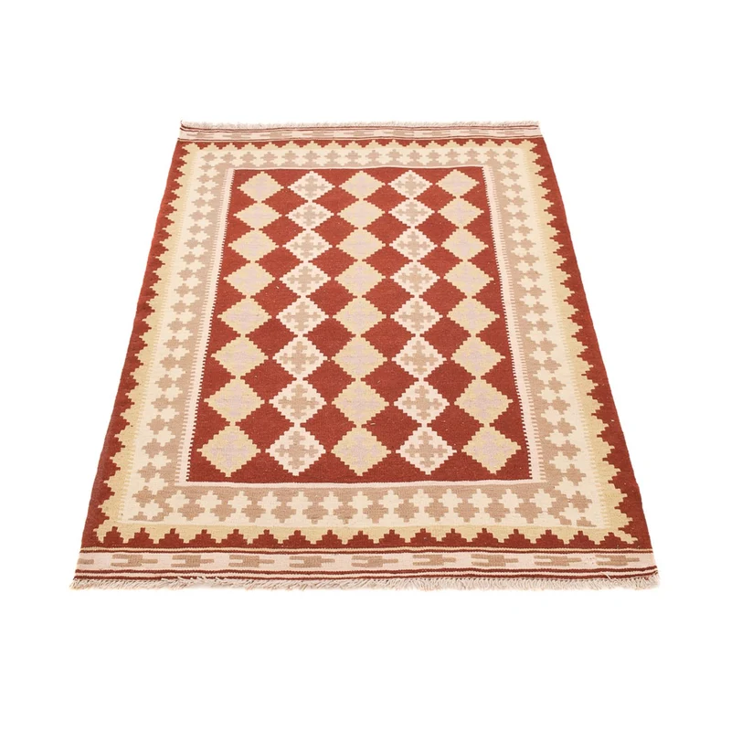 Kelim Fars Teppich 108x153cm - mehrfarbig