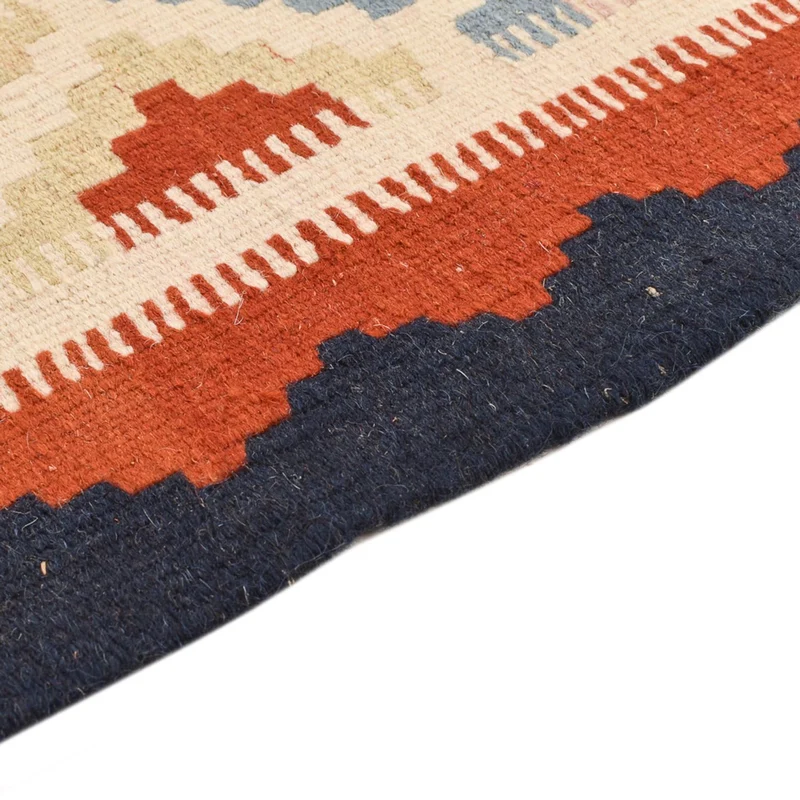 Kelim Fars Teppich 107x142cm - mehrfarbig