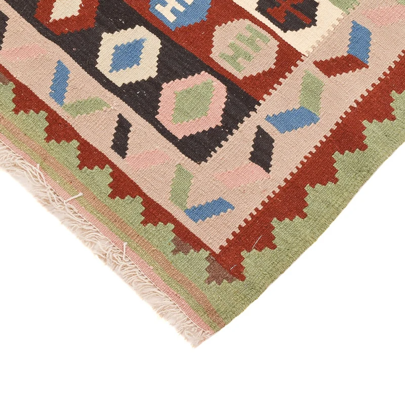 Kelim Teppich - Oriental - 107 x 150 cm - mehrfarbig