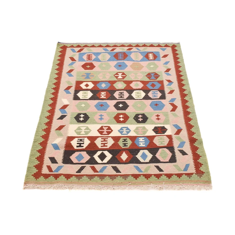 Kelim Teppich - Oriental - 107 x 150 cm - mehrfarbig
