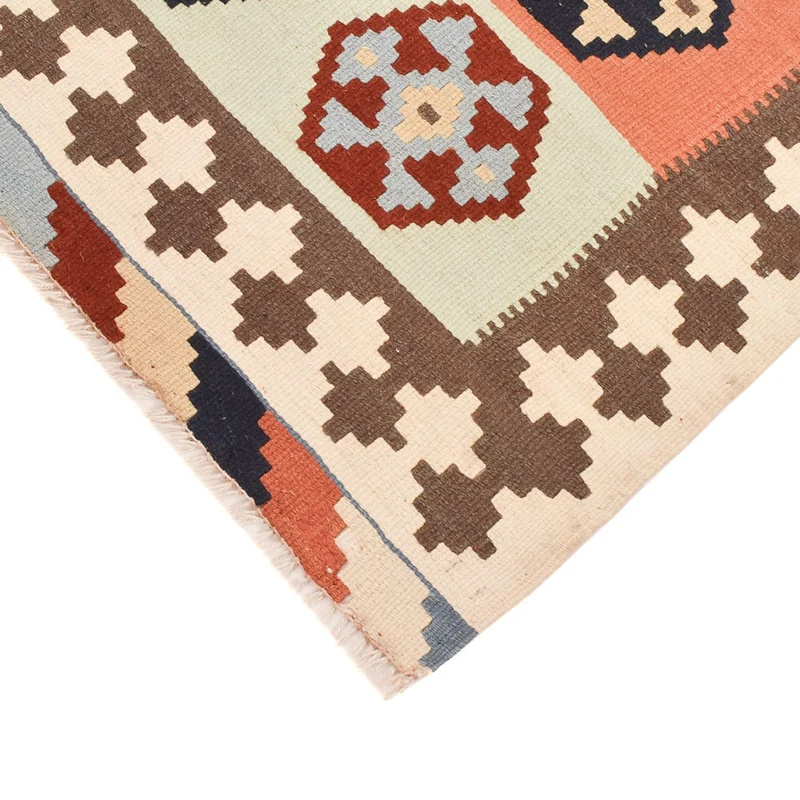 Kelim Fars Teppich 98x146cm - mehrfarbig