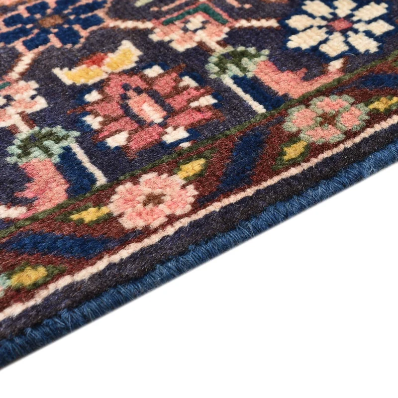 Hamadan Teppich 61x91cm - Perserteppich - mehrfarbig