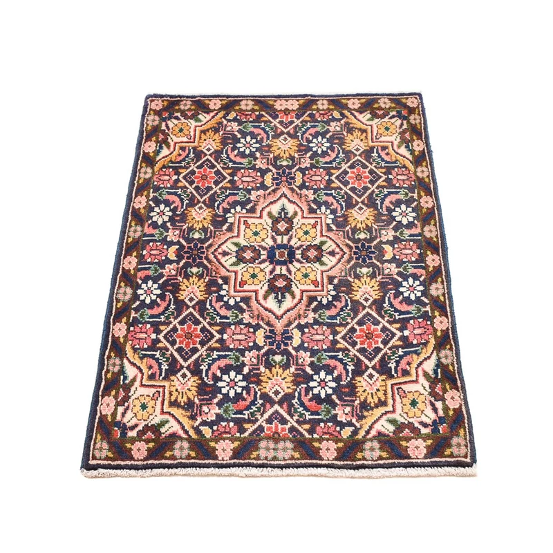 Hamadan Teppich 61x91cm - Perserteppich - mehrfarbig