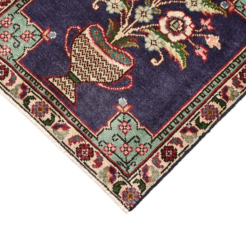 Hamadan Teppich 54x60cm - Perserteppich - mehrfarbig