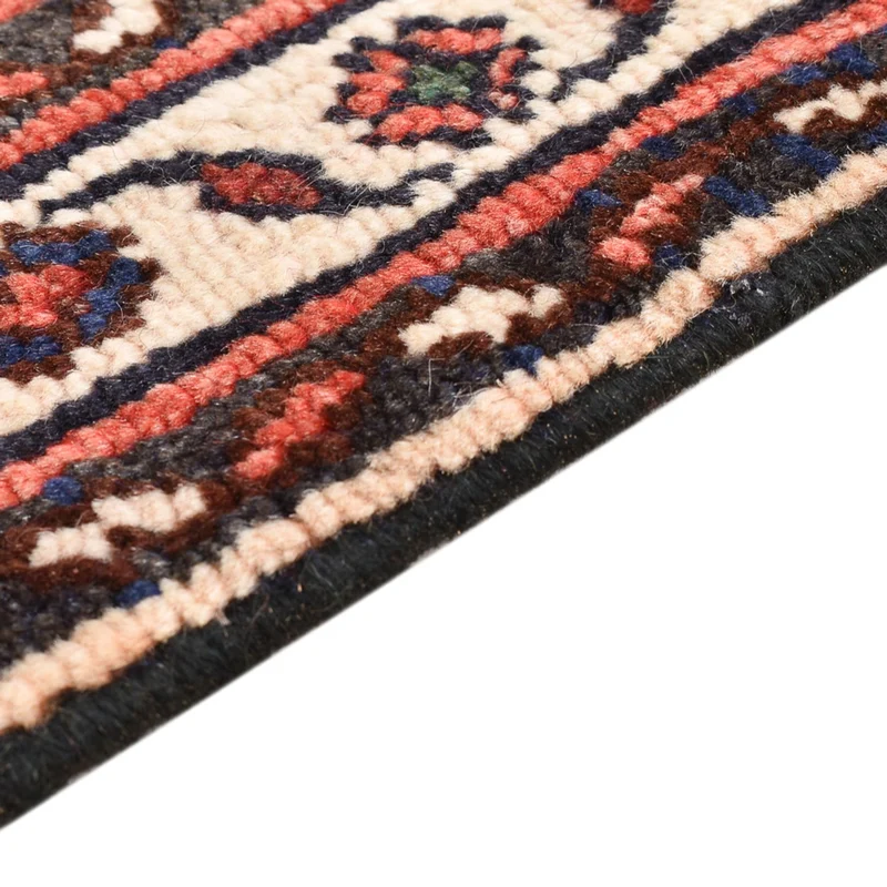Hamadan Teppich 68x92cm - Perserteppich - hellrot