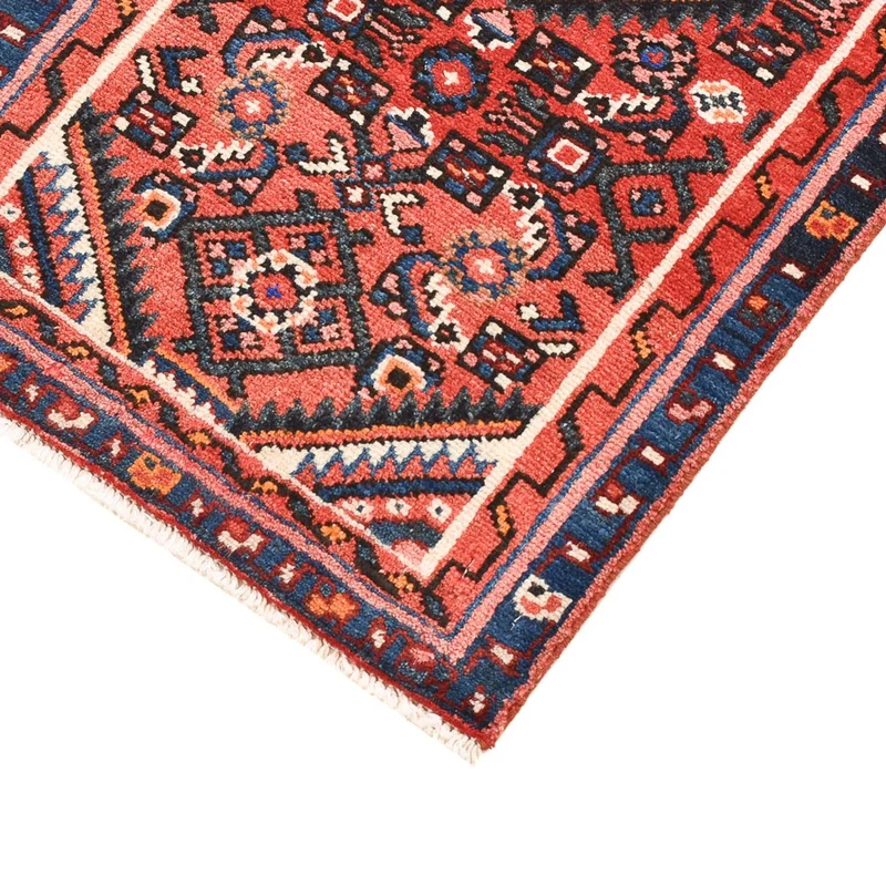 Perserteppich - Nomadic - 49 x 93 cm - dunkelrot