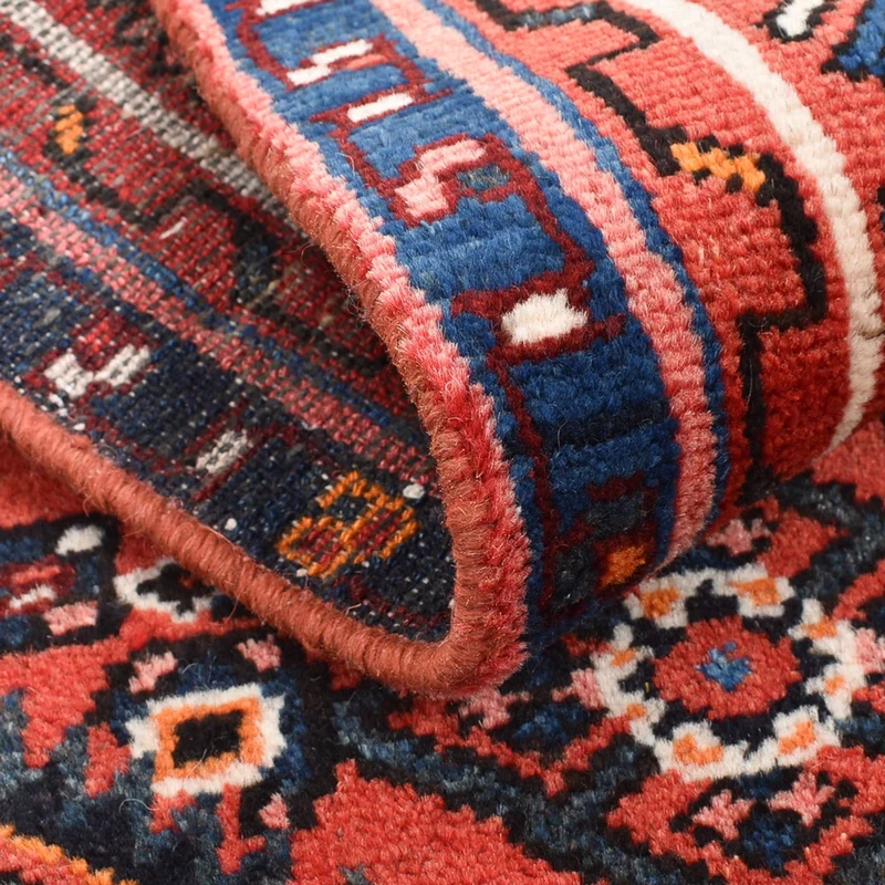Perserteppich - Nomadic - 49 x 93 cm - dunkelrot
