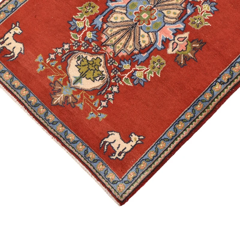 Perserteppich - Nomadic - 62 x 82 cm - rot