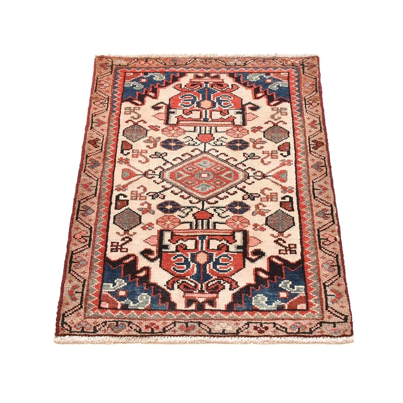 Perserteppich - Nomadic - 55 x 90 cm - mehrfarbig