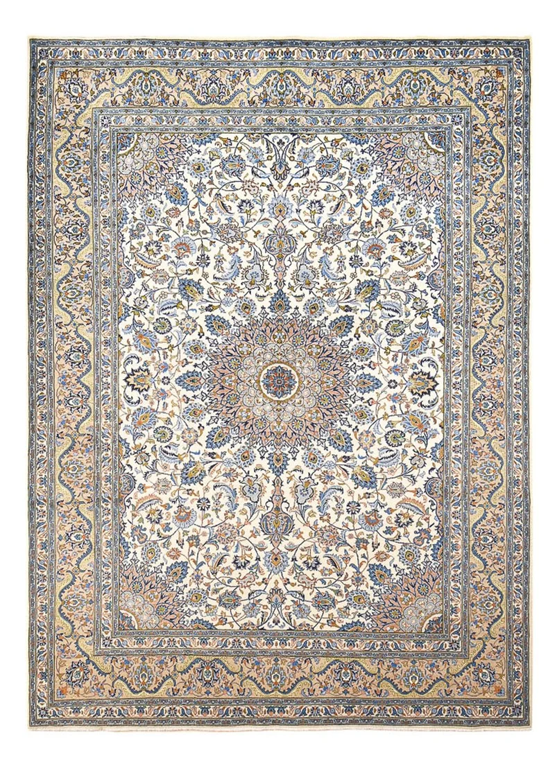 Kaschmar Teppich 248x351cm - Perserteppich - sand