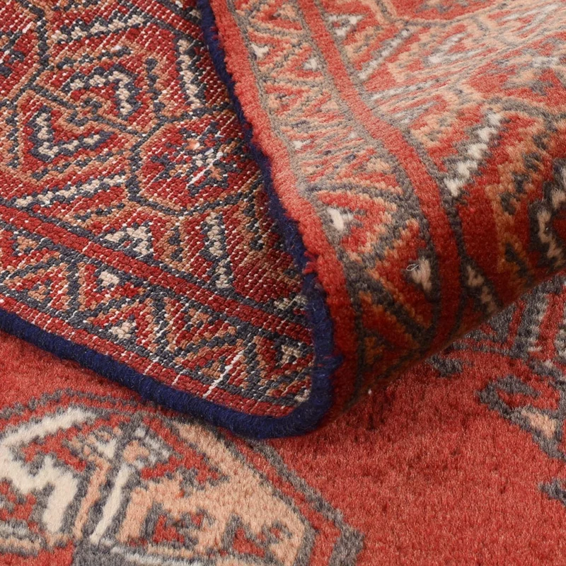 Turkaman Teppich 79x279cm - Orientteppich - rot