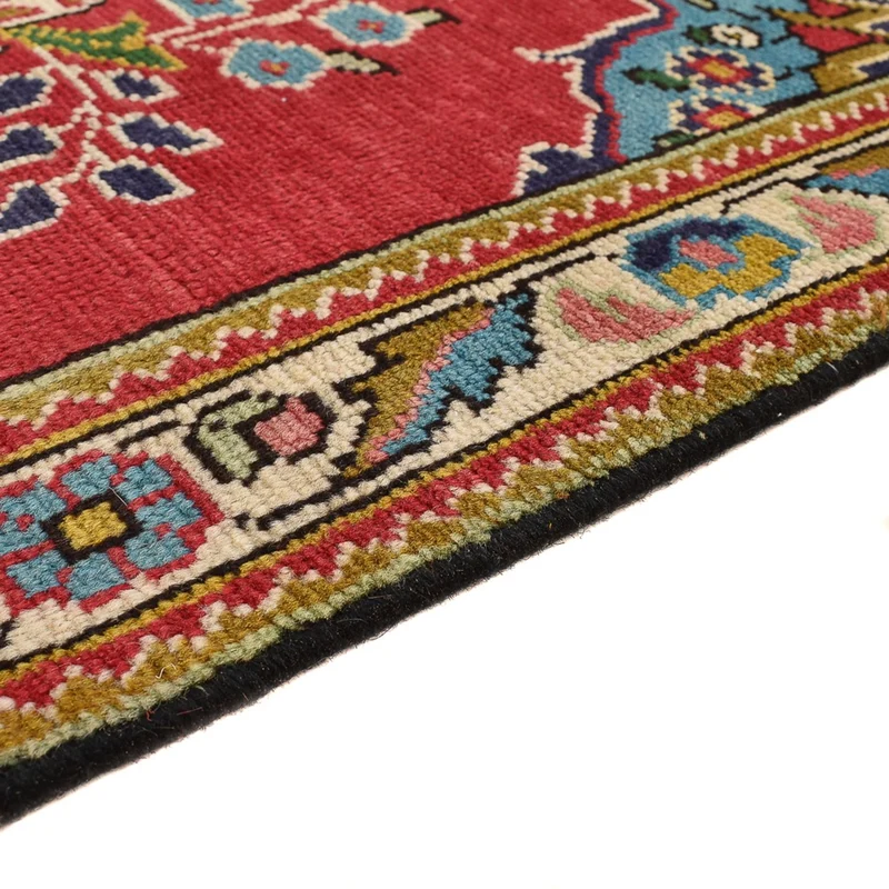 Läufer Perser - Täbriz - 80 x 343 cm - rot