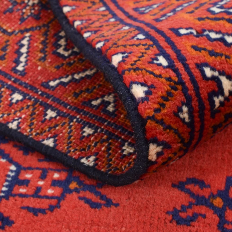 Turkaman Teppich 75x277cm - Orientteppich - rot