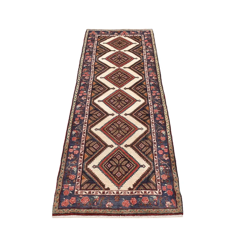 Läufer Perser - Nomadic - 86 x 275 cm - dunkelbeige