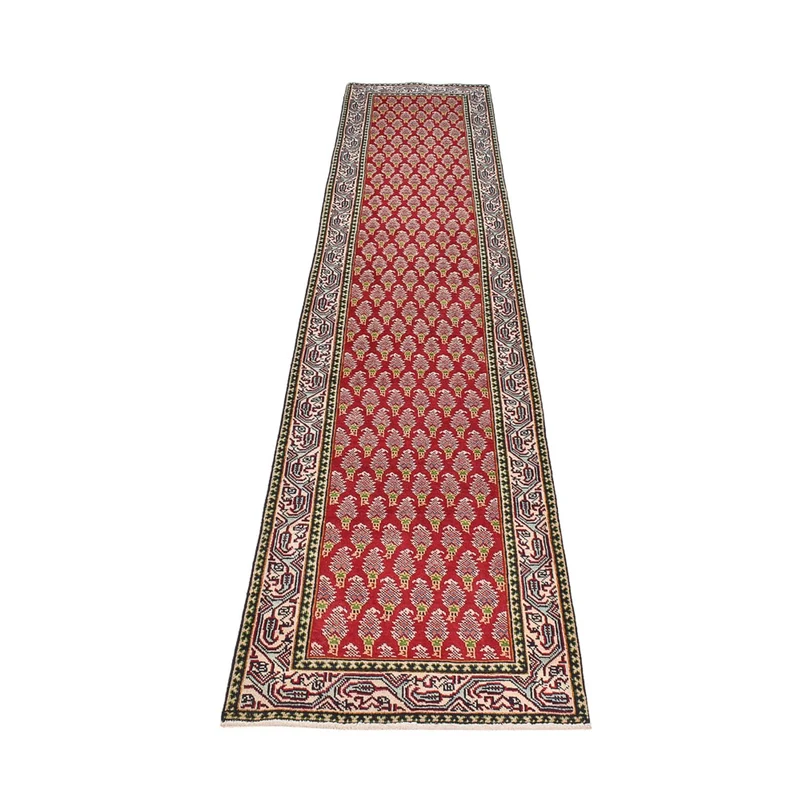Täbriz Teppich 80x373cm - Perserteppich - rost
