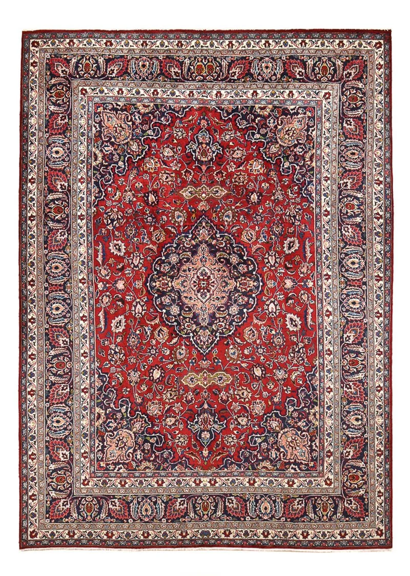 Maschad Teppich 250x342cm - Perserteppich - rot