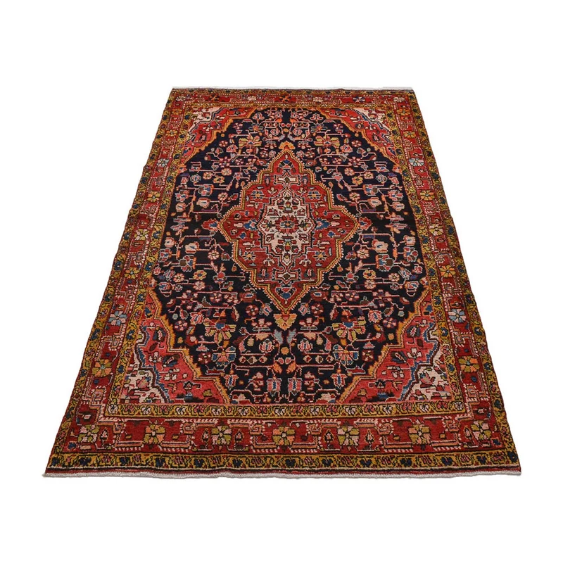 Mehraban Teppich 135x226cm - Perserteppich - dunkelblau