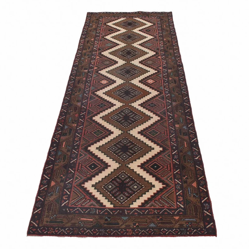 Ardebil Teppich 80x302cm - Perserteppich - mehrfarbig