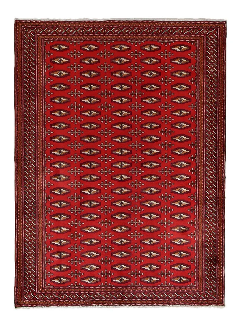 Turkaman Teppich 128x175cm - Orientteppich - rot