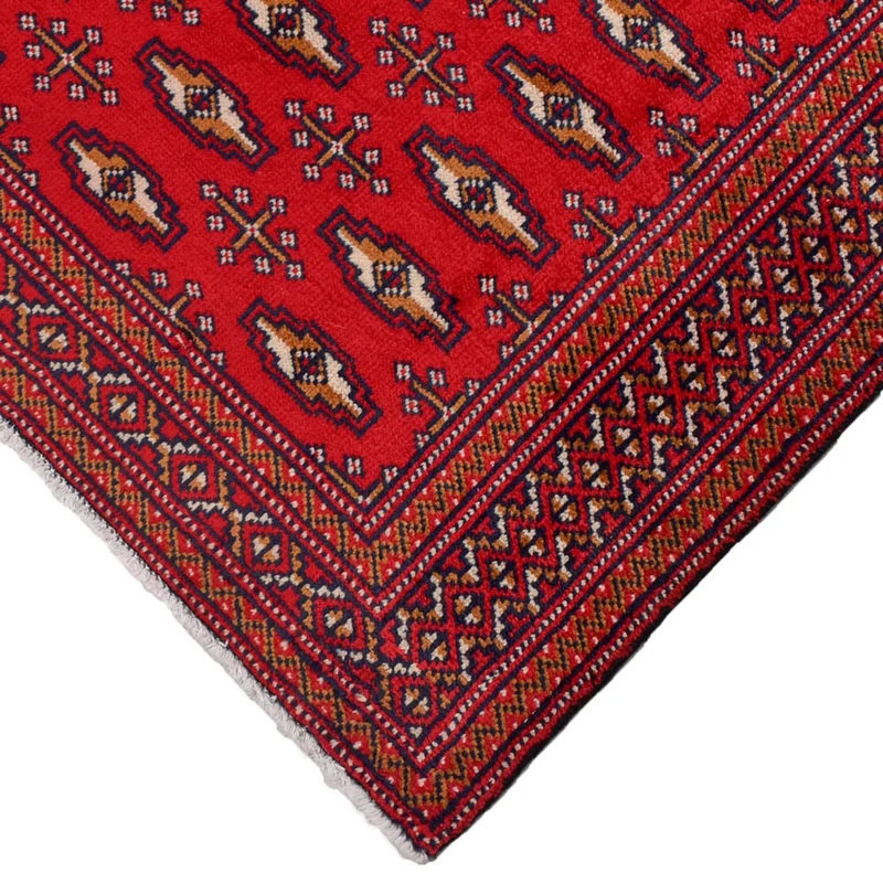 Turkaman Teppich 128x175cm - Orientteppich - rot